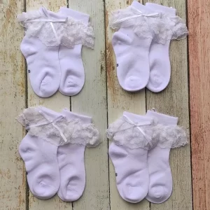 جوراب های لب طوری بچگانه پاپیون
